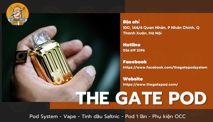 The Gate Pod đang có sẵn hàng Aspire Rill X giá tốt, chính hãng