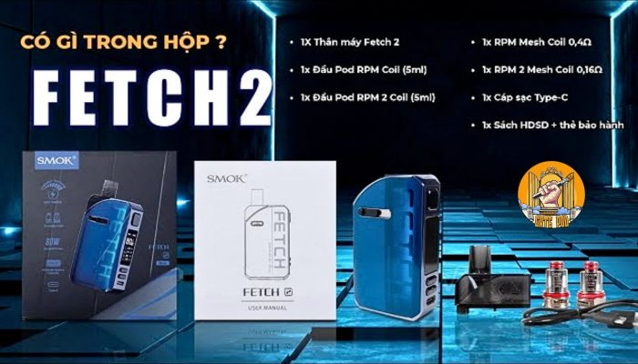 Full bộ sản phẩm Smok Fetch 2