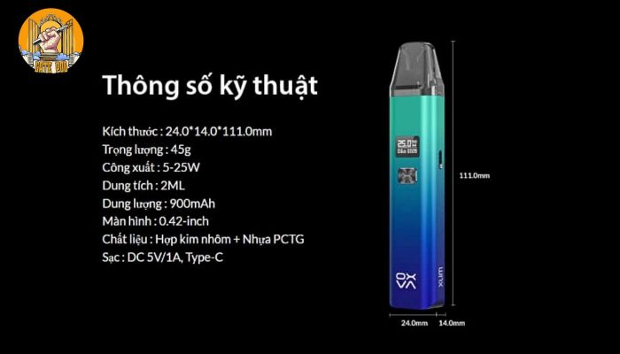 Thông số kỹ thuật chi tiết về Xlim V2