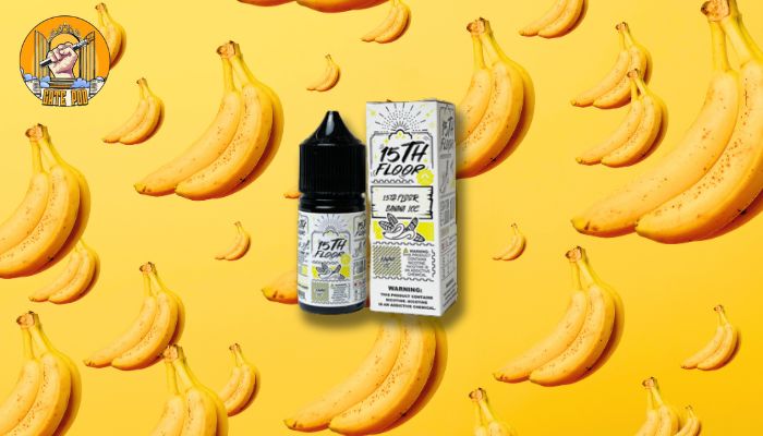 JUICE 15TH FLOOR BANANA ICE • CHUỐI LẠNH • (30ml)