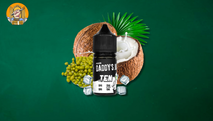Tinh dầu Daddy’s Juice Gent Ten – Đậu Xanh Sữa Dừa – Juice salt nic (30ML)