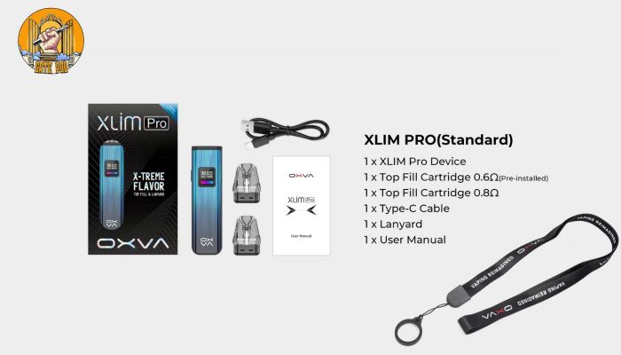 Trọn bộ sản phẩm Pod Xlim Pro