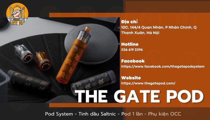 The Gate Pod - Cửa hàng Pod quận Thanh Xuân Hà Nội bán Smok Pod chất lượng nhất
