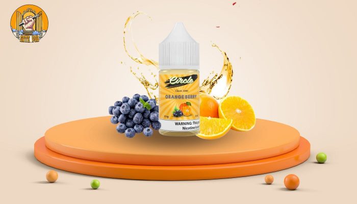 Tinh dầu Salt Nicotine Circle Orange Berry Cam Việt Quốc