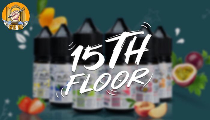 Tinh dầu Salt Nic 15TH Floor là một trong những dòng tinh dầu giá rẻ và có vị ngon thơm mát từ các loại trái cây khác nhau.