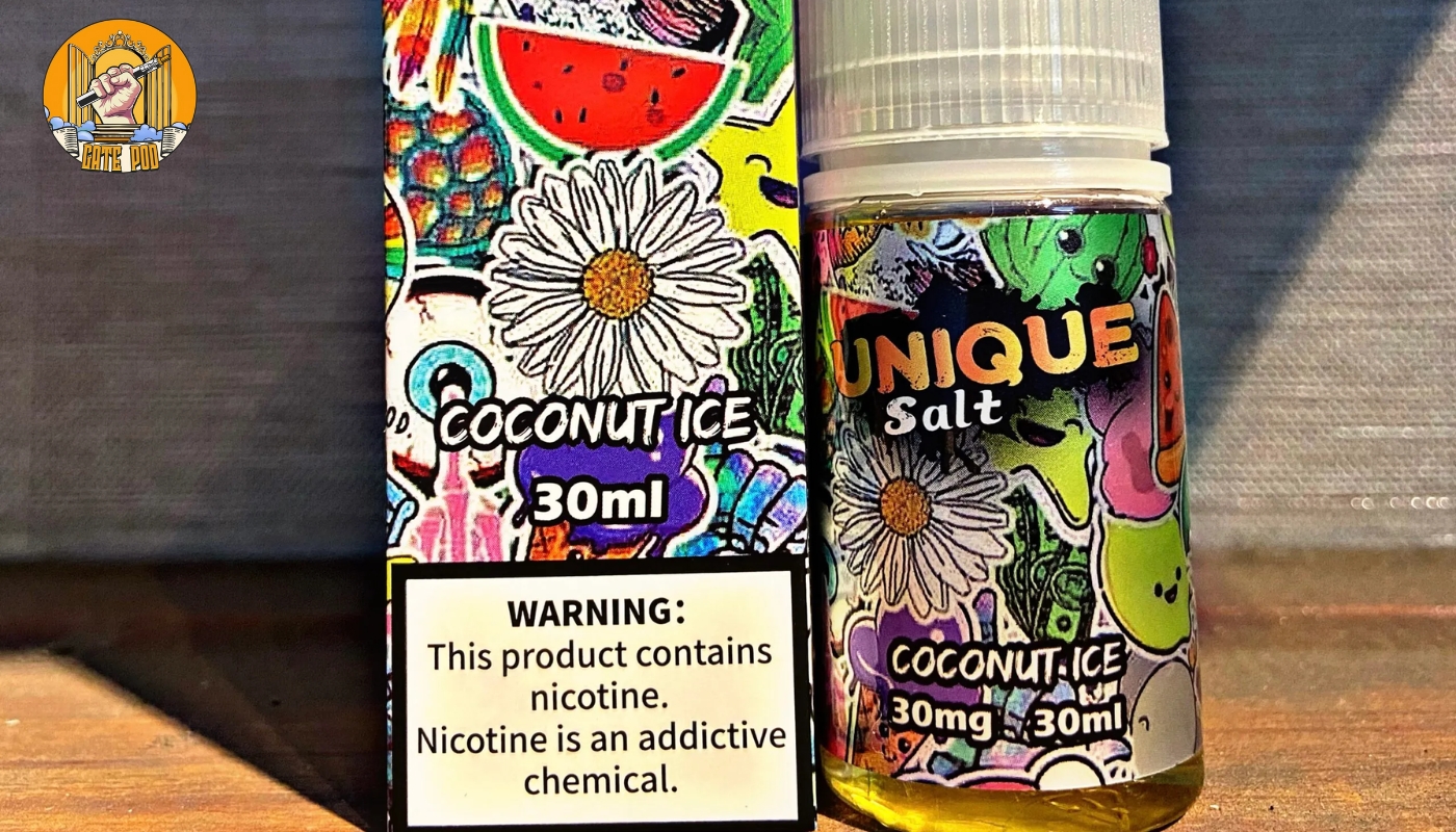 Tinh dầu Salt Nicotine Unique vị trà nhài