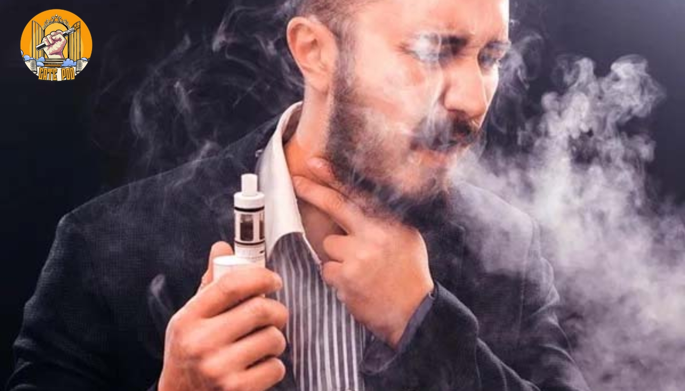 Hút Vape bị khét