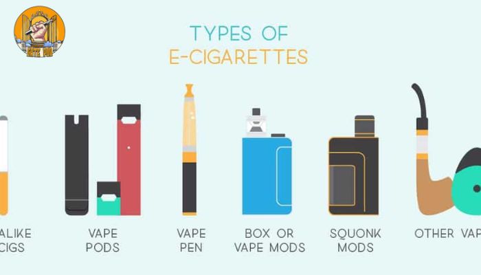 Các loại vape điện tử