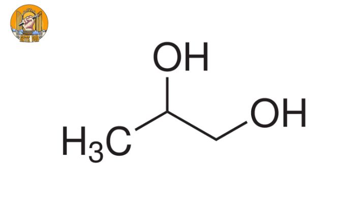Công thức hóa học của Propylene Glycol trong juice saltnic