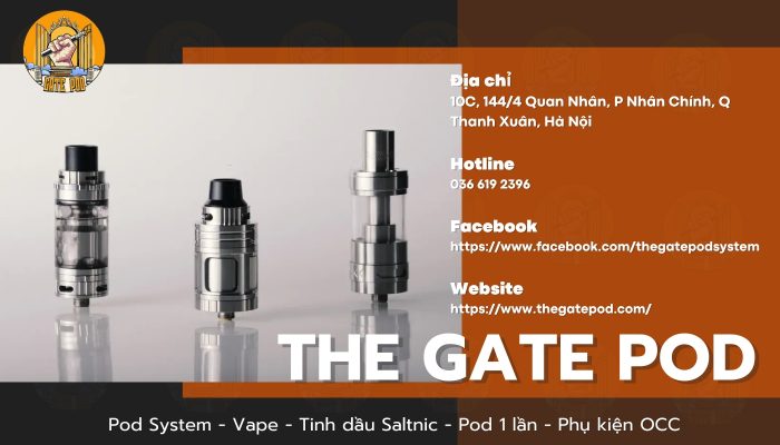 The Gate Pod chuyên cung cấp các đầu Pod chính hãng, giá tốt