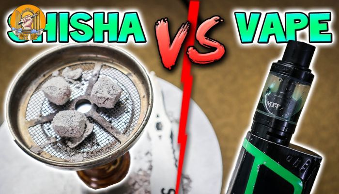 Chơi khói nên chọn chơi Vape hay Shisha?